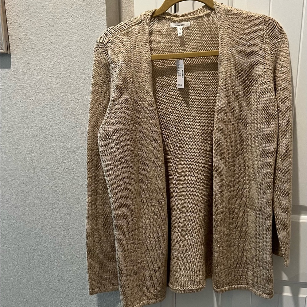 Maurices- Tan cardigan